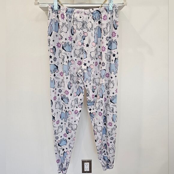 Disney Women’s Eeyore Winnie the Pooh Jogger Sleep Lounge Pants Size XS - Picture 10 of 10
